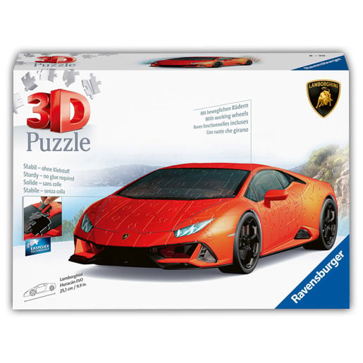 3D Puzzle  Lamborghini Huracán EVO Box